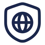 Shield Network SVG Icon